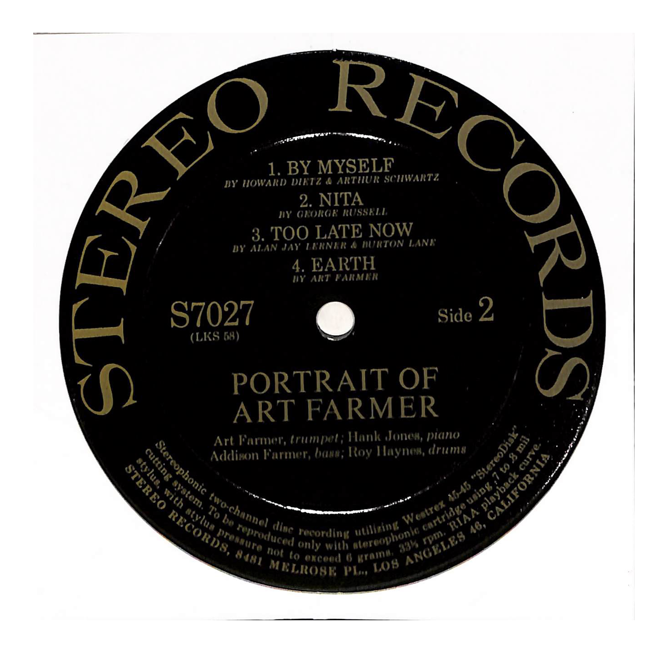 Portrait Of Art Farmer