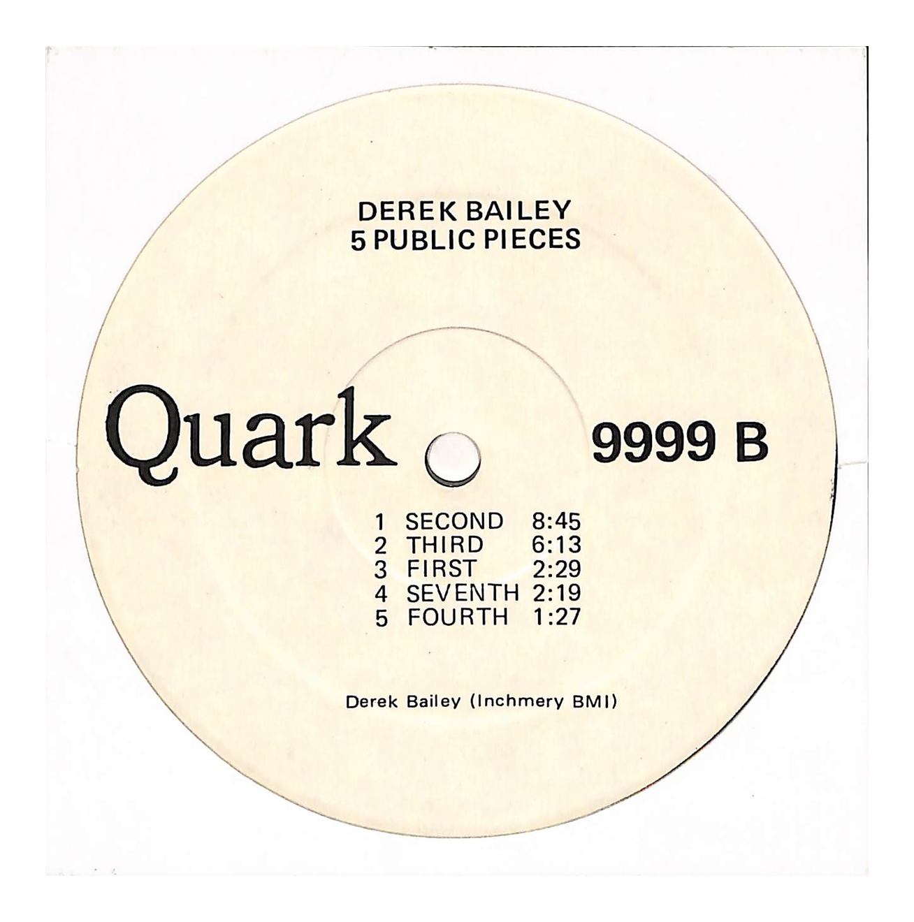 Domestic & Public Pieces - Solo Guitar Improvisations (1975-6)