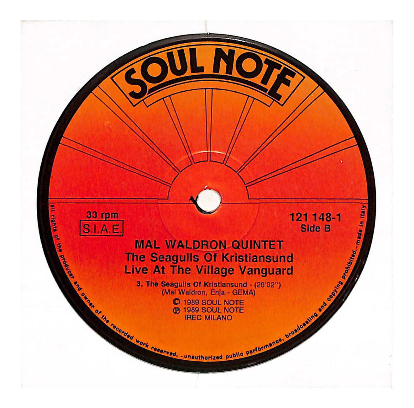 The Seagulls Of Kristiansund - Live At The Village Vanguard