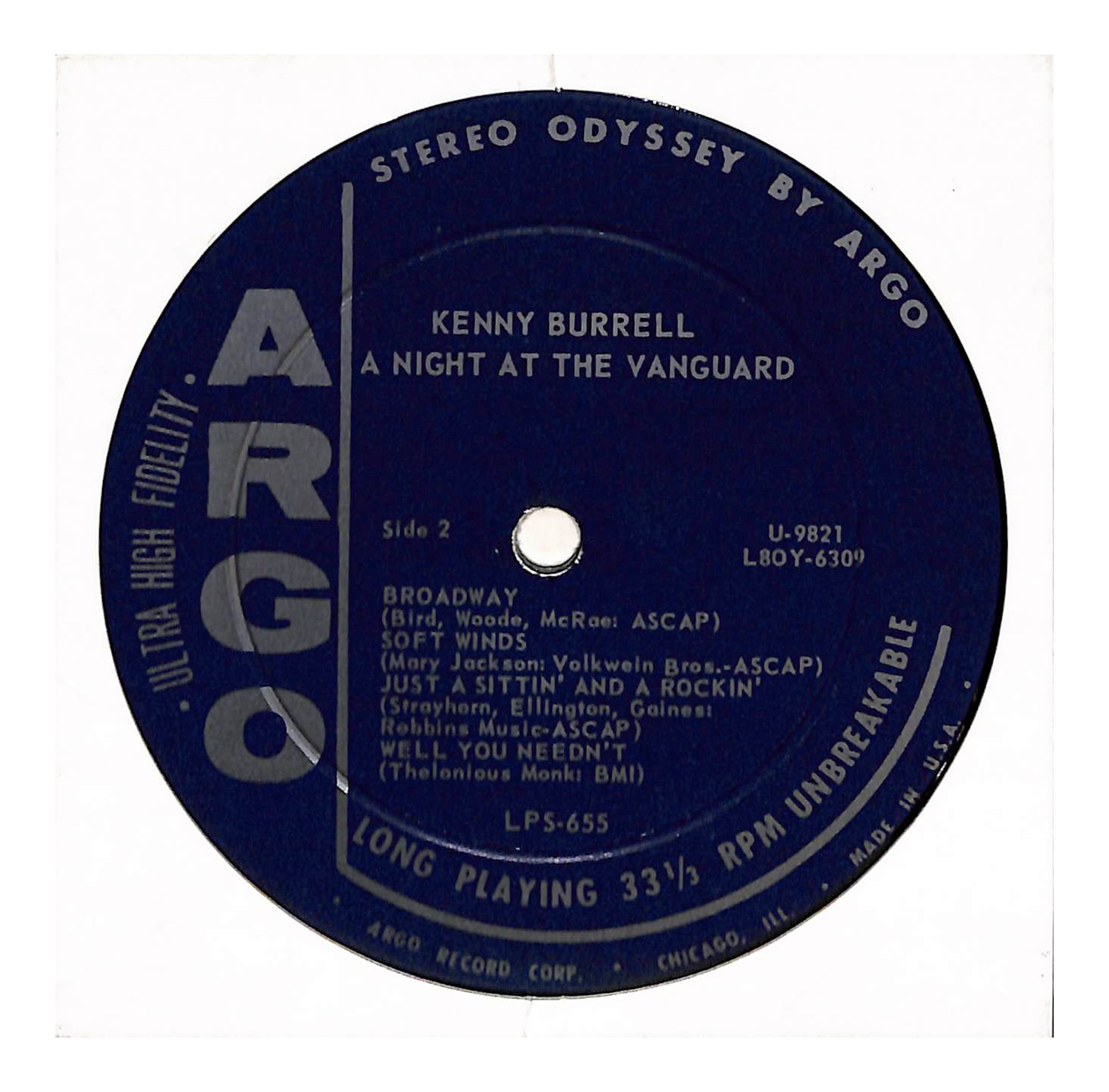 A Night At The Vanguard