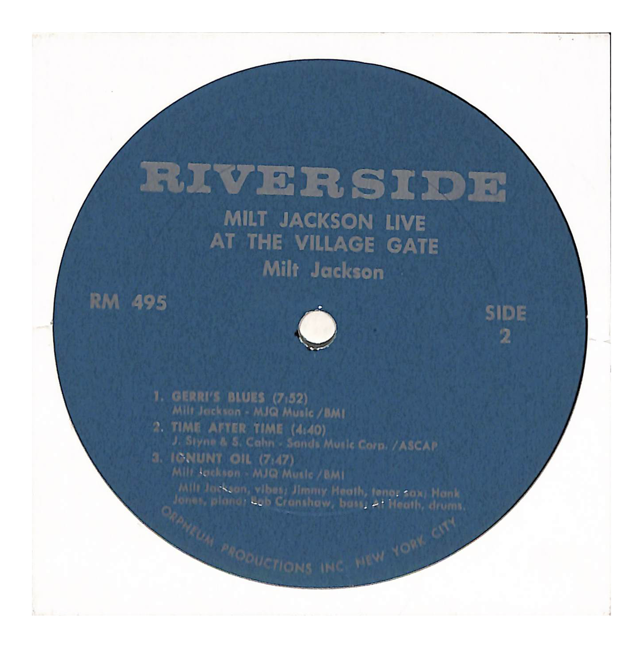 Live' At The Village Gate