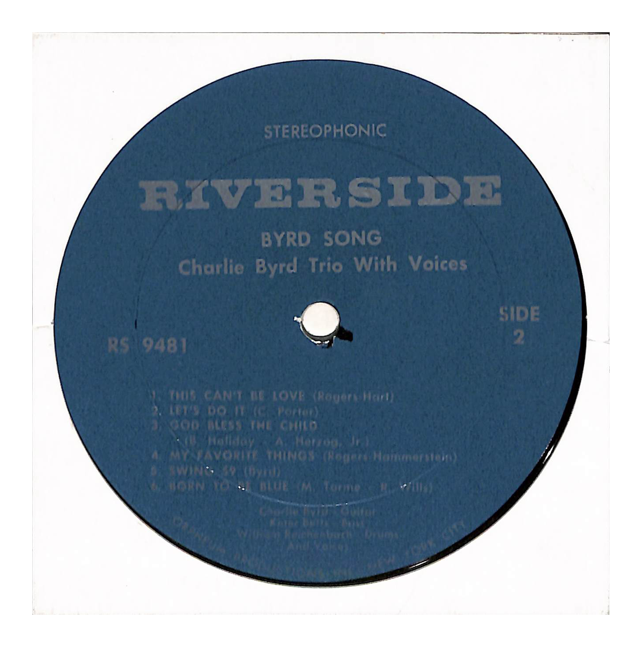 Byrd Song: Charlie Byrd With Voices
