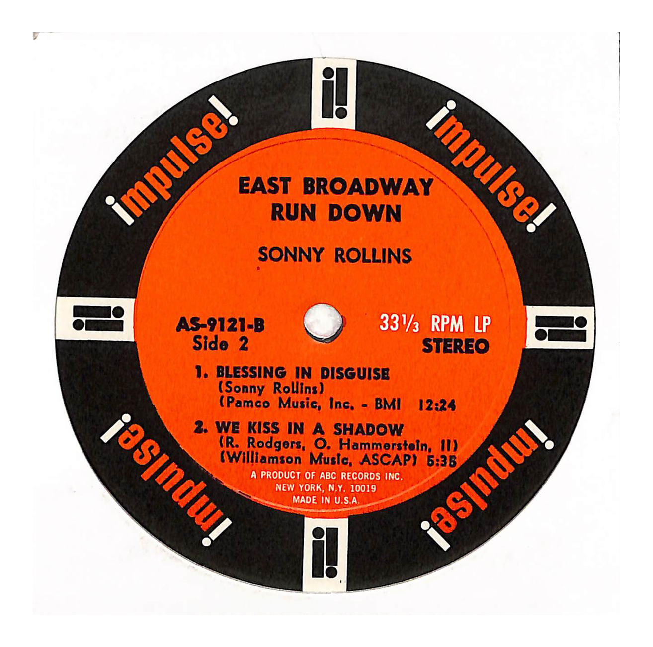 East Broadway Run Down