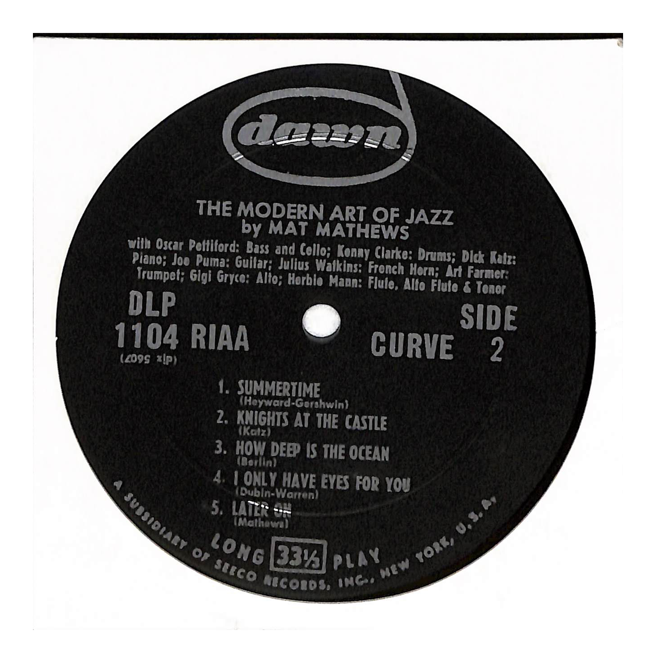The Modern Art Of Jazz By Mat Mathews