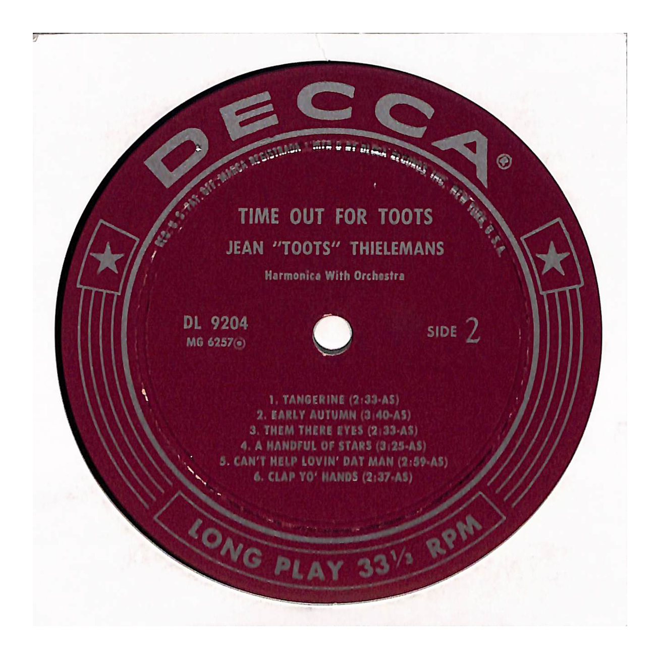 Time Out For Toots