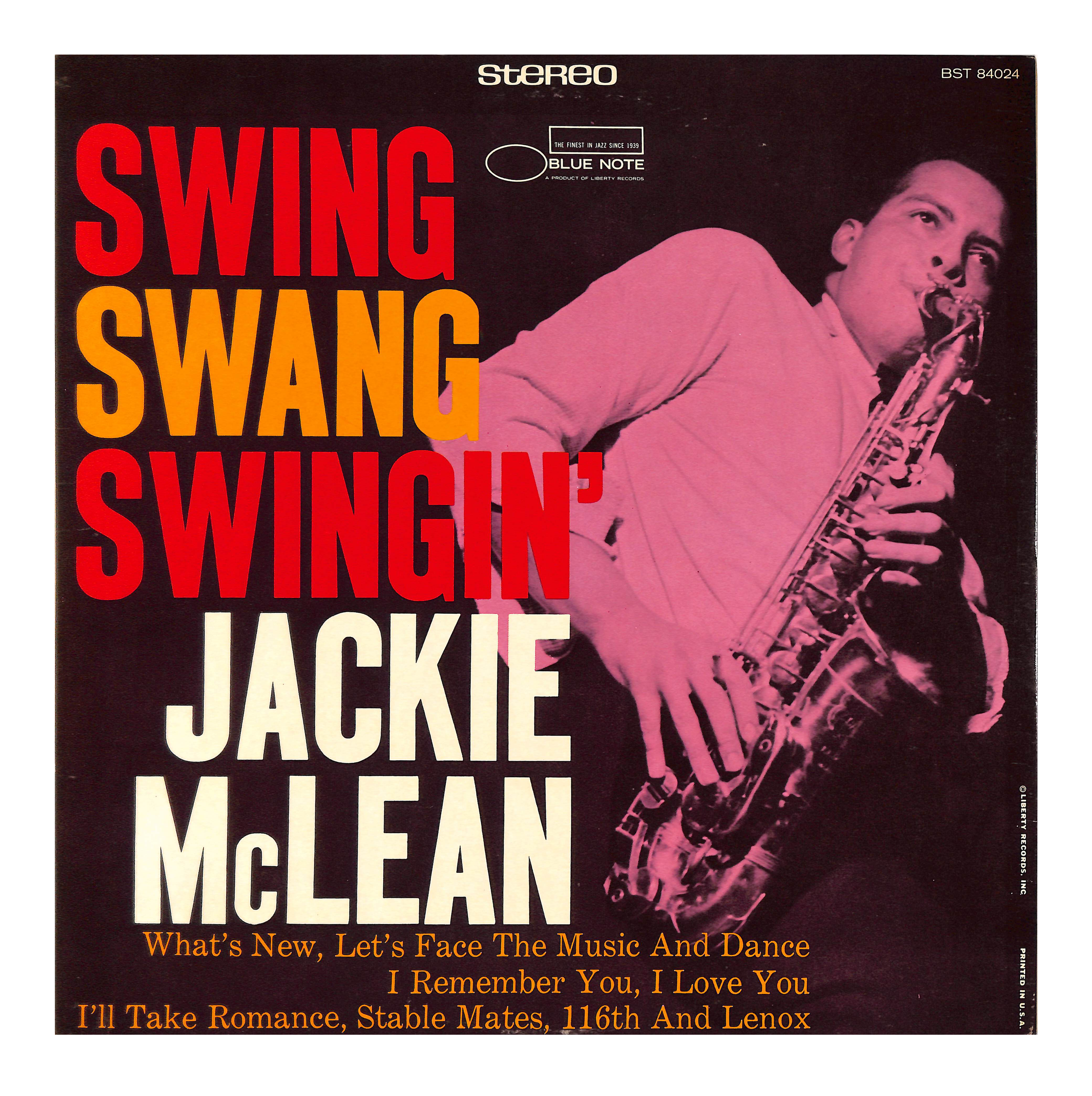 ジャッキー・マクリーン SWING, SWANG, SWINGIN' LP Jackie Mclean - Swing, Swang, Swingin' [VINYL] - Amazon.com Music