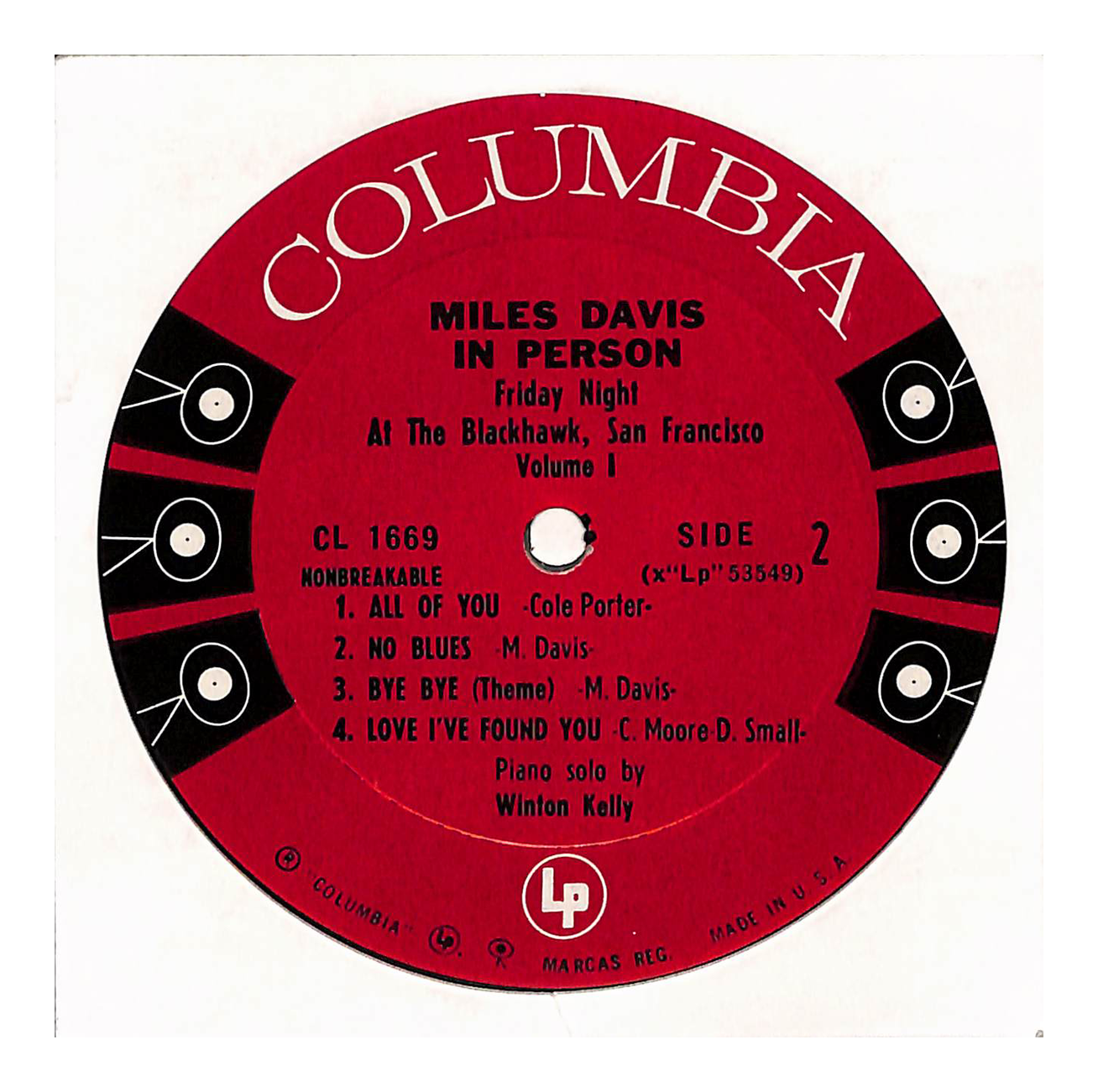 In Person, Friday Night At The Blackhawk, San Francisco, Volume I