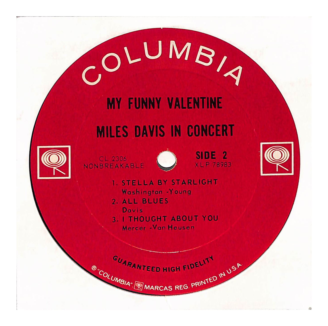 My Funny Valentine - Miles Davis In Concert