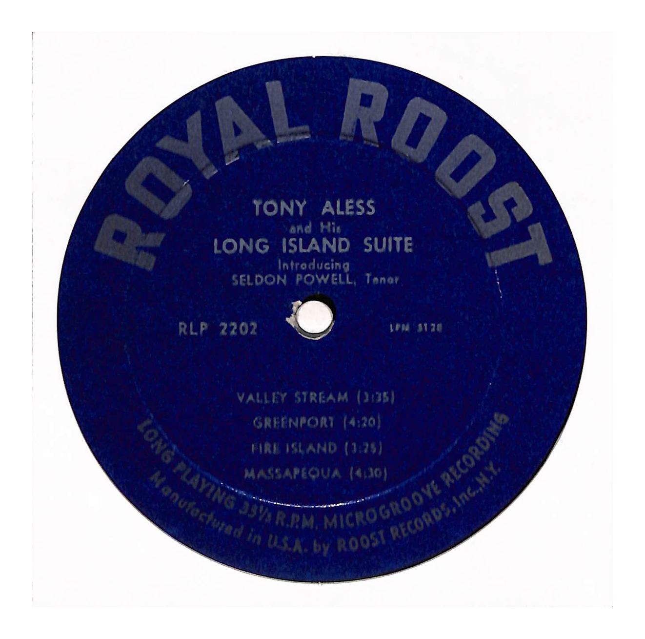 Tony Aless And His Long Island Suite