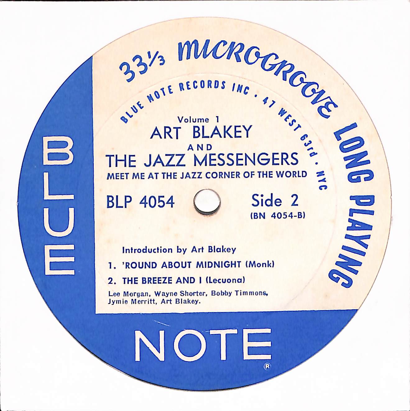 Meet You At The Jazz Corner Of The World (Volume 1)
