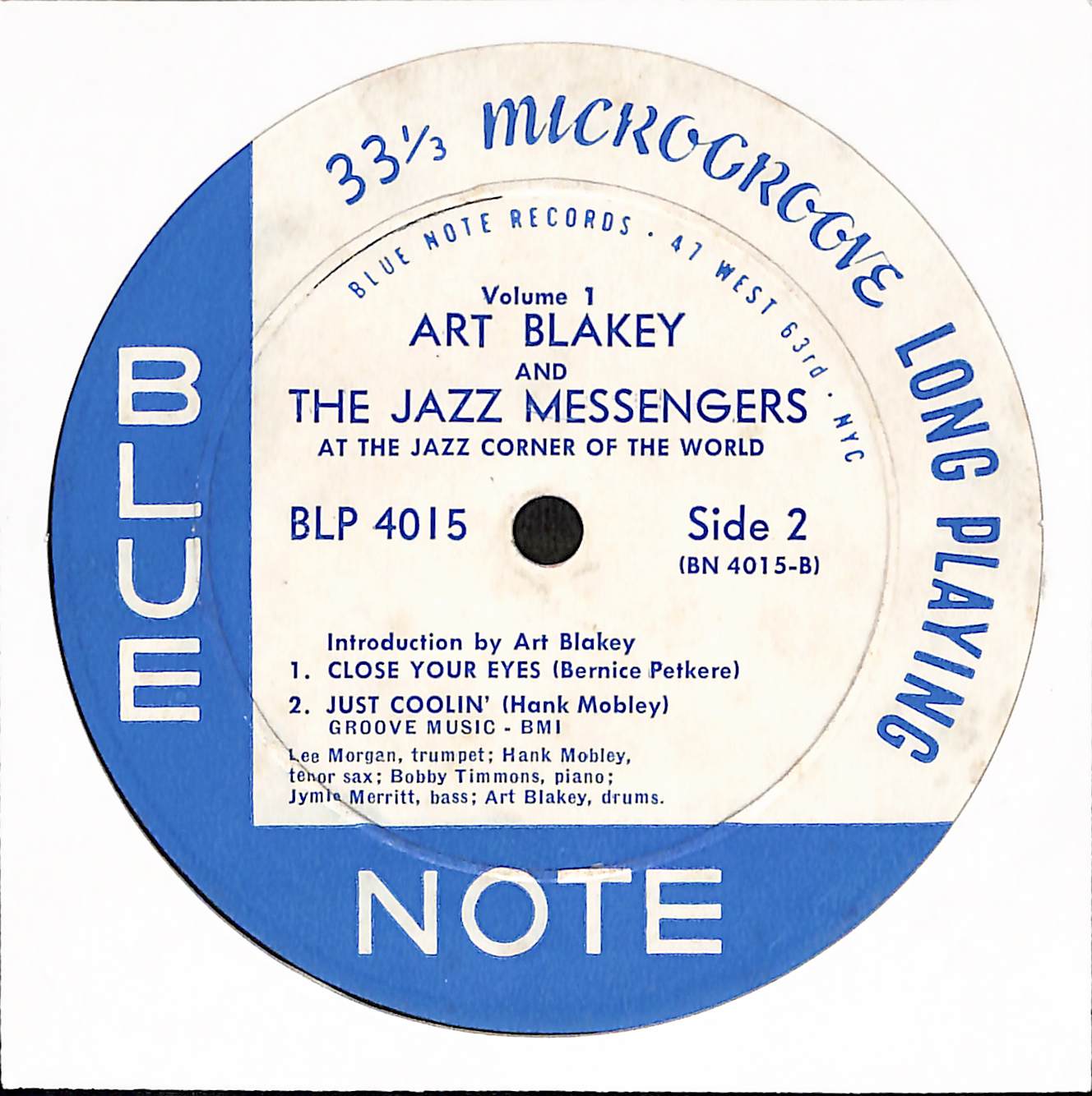 At The Jazz Corner Of The World Vol. 1