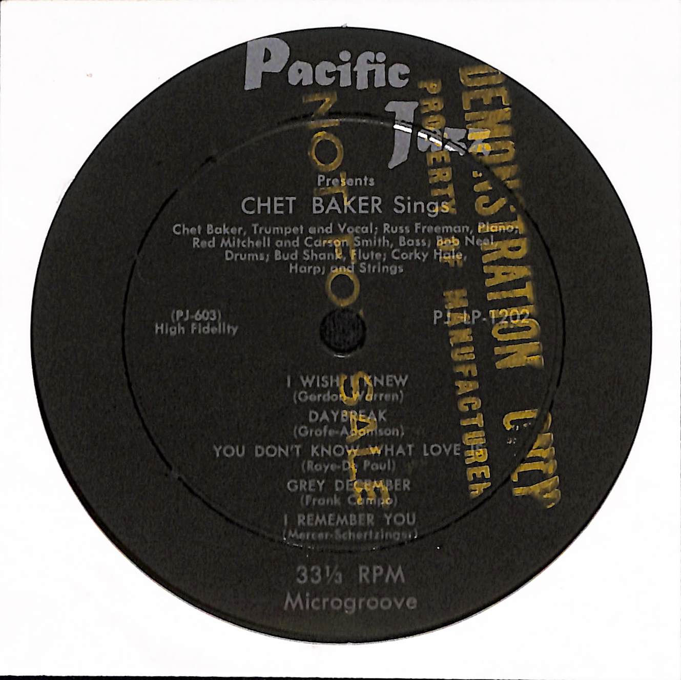 Sings And Plays With Bud Shank, Russ Freeman And Strings