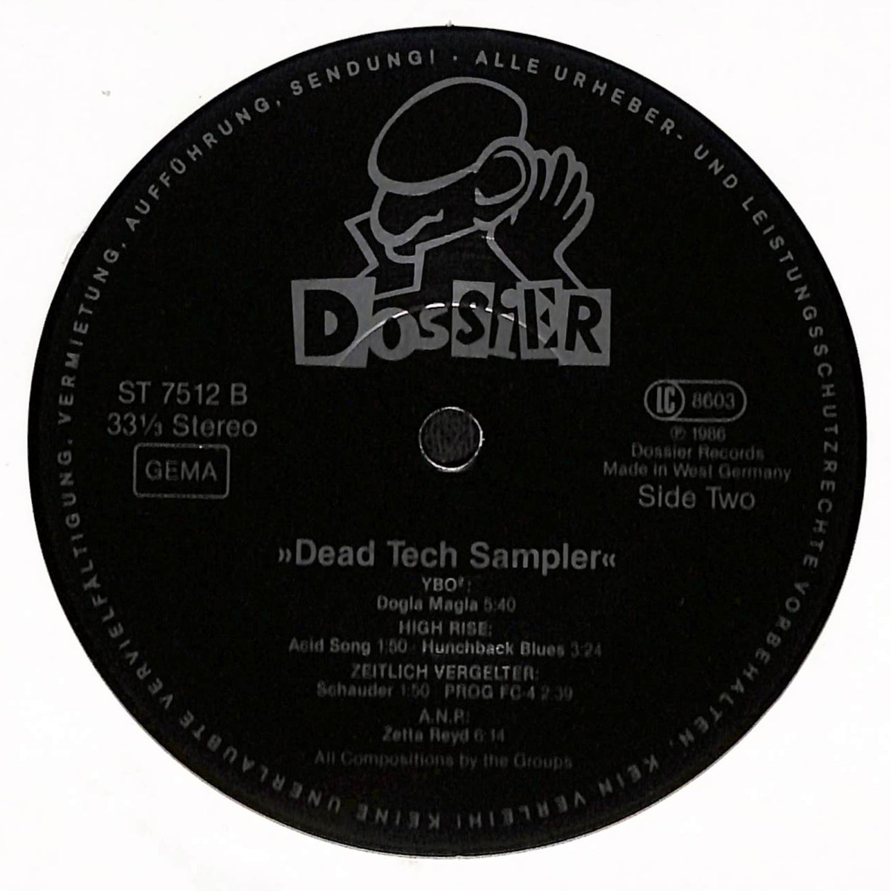 Dead Tech Sampler - No Wave From Japan
