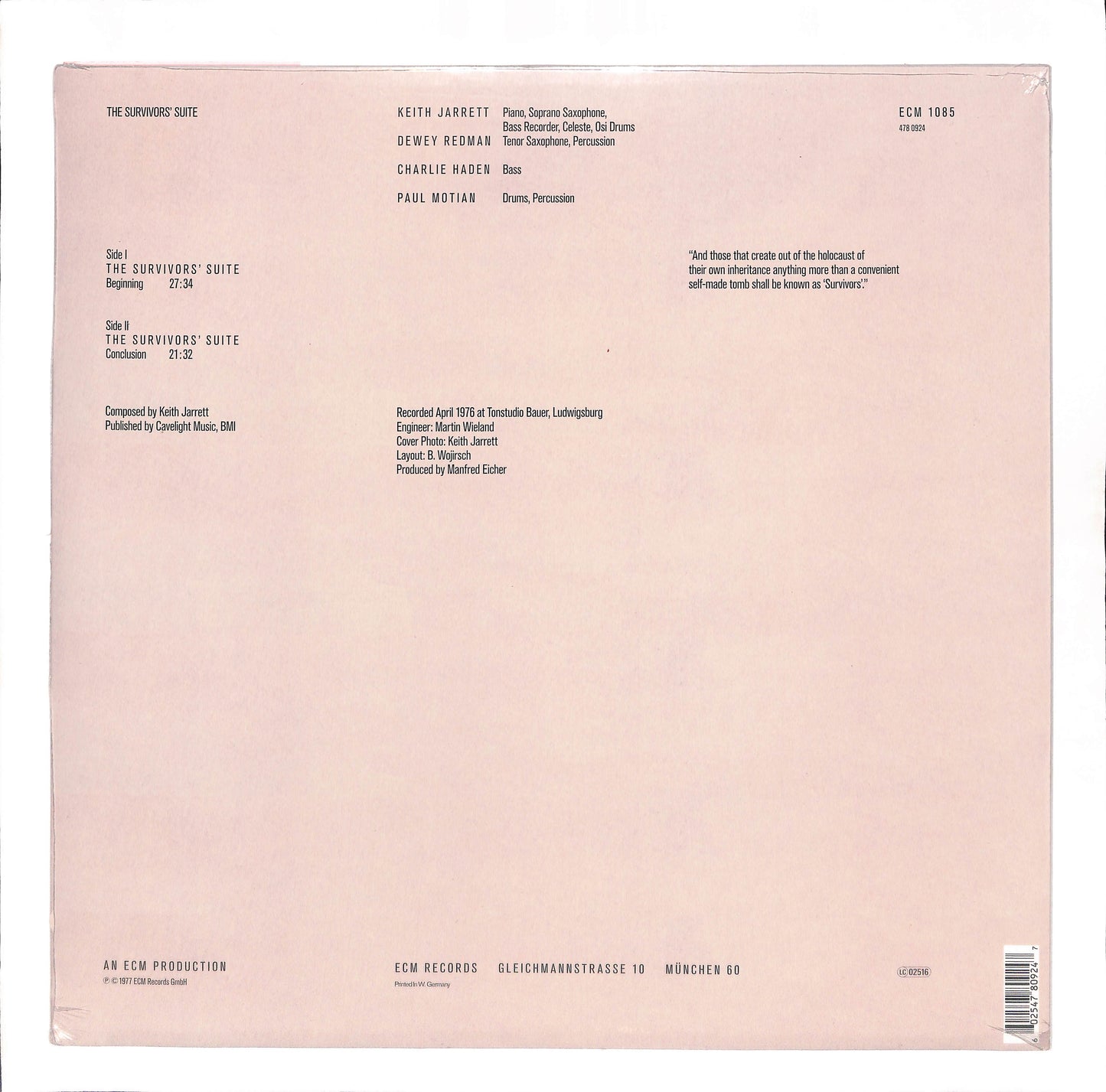 The Survivors' Suite