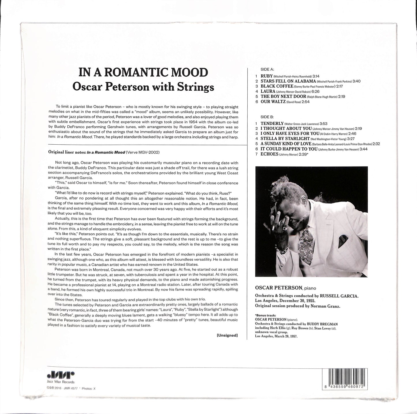 In A Romantic Mood (Oscar Peterson With Strings)
