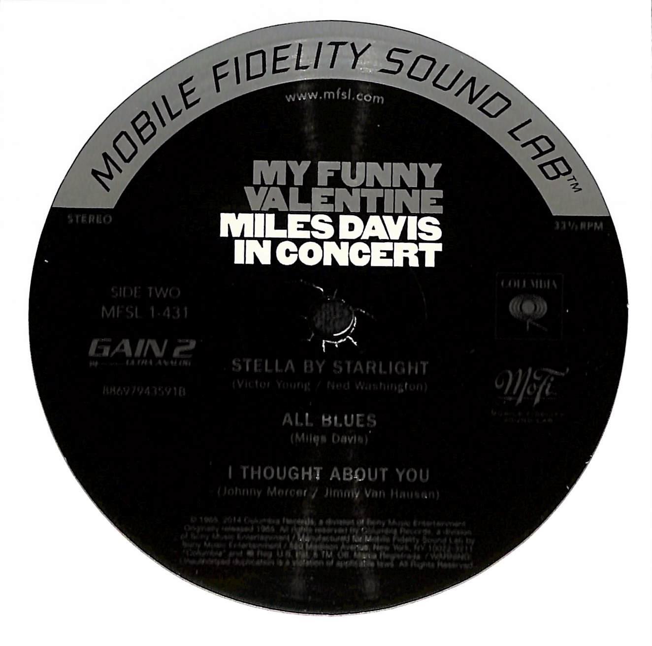 My Funny Valentine - Miles Davis In Concert
