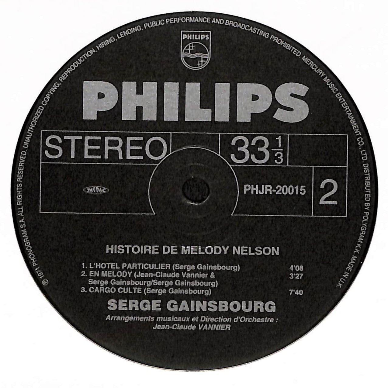 Histoire De Melody Nelson