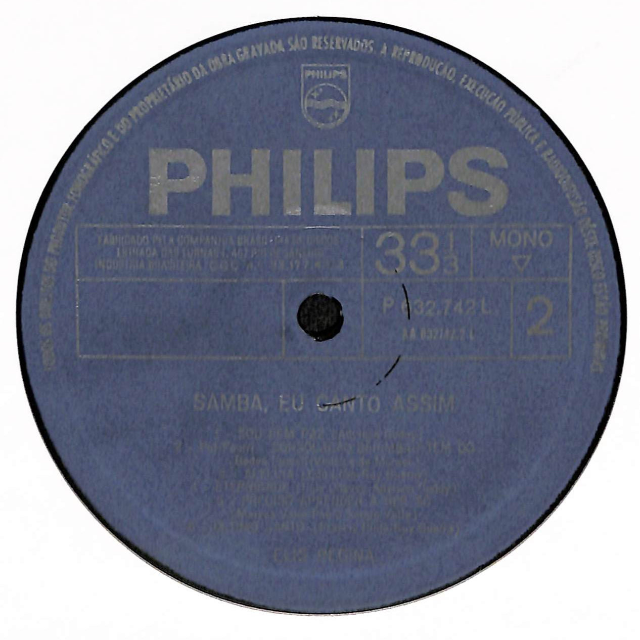 Samba, Eu Canto Assim