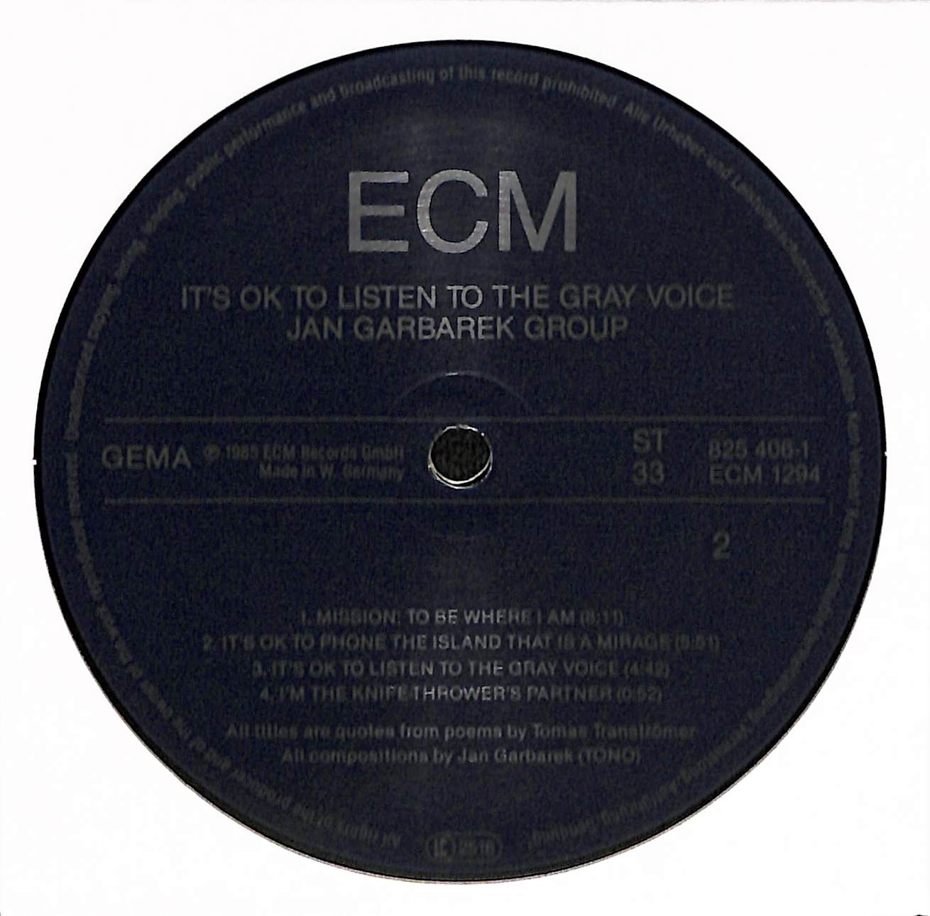 It's OK To Listen To The Gray Voice