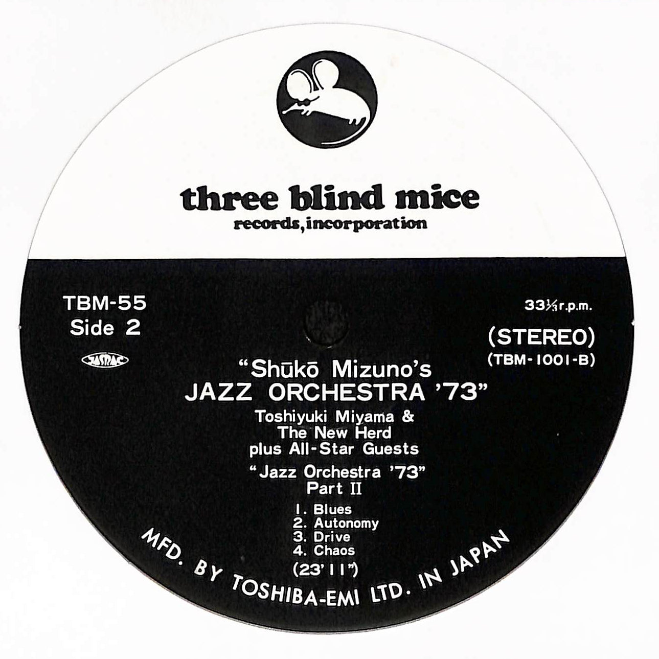 Shuko Mizuno's "Jazz Orchestra '73"