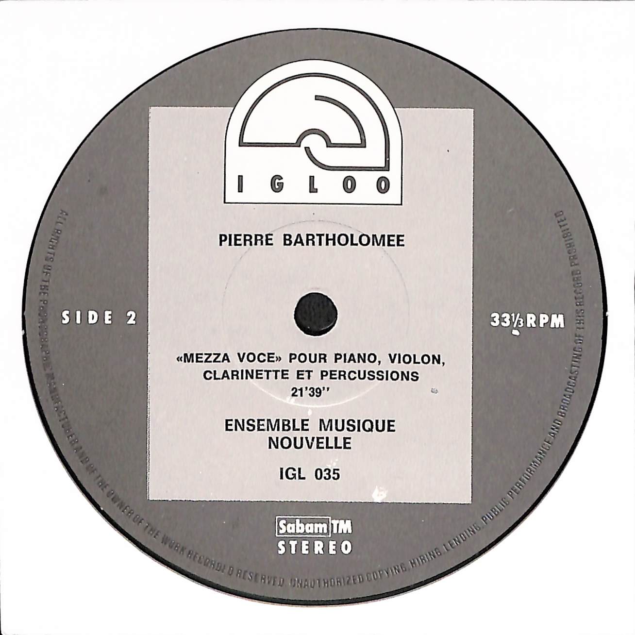 Ensemble Musique Nouvelle - Circles / Mezza Voce