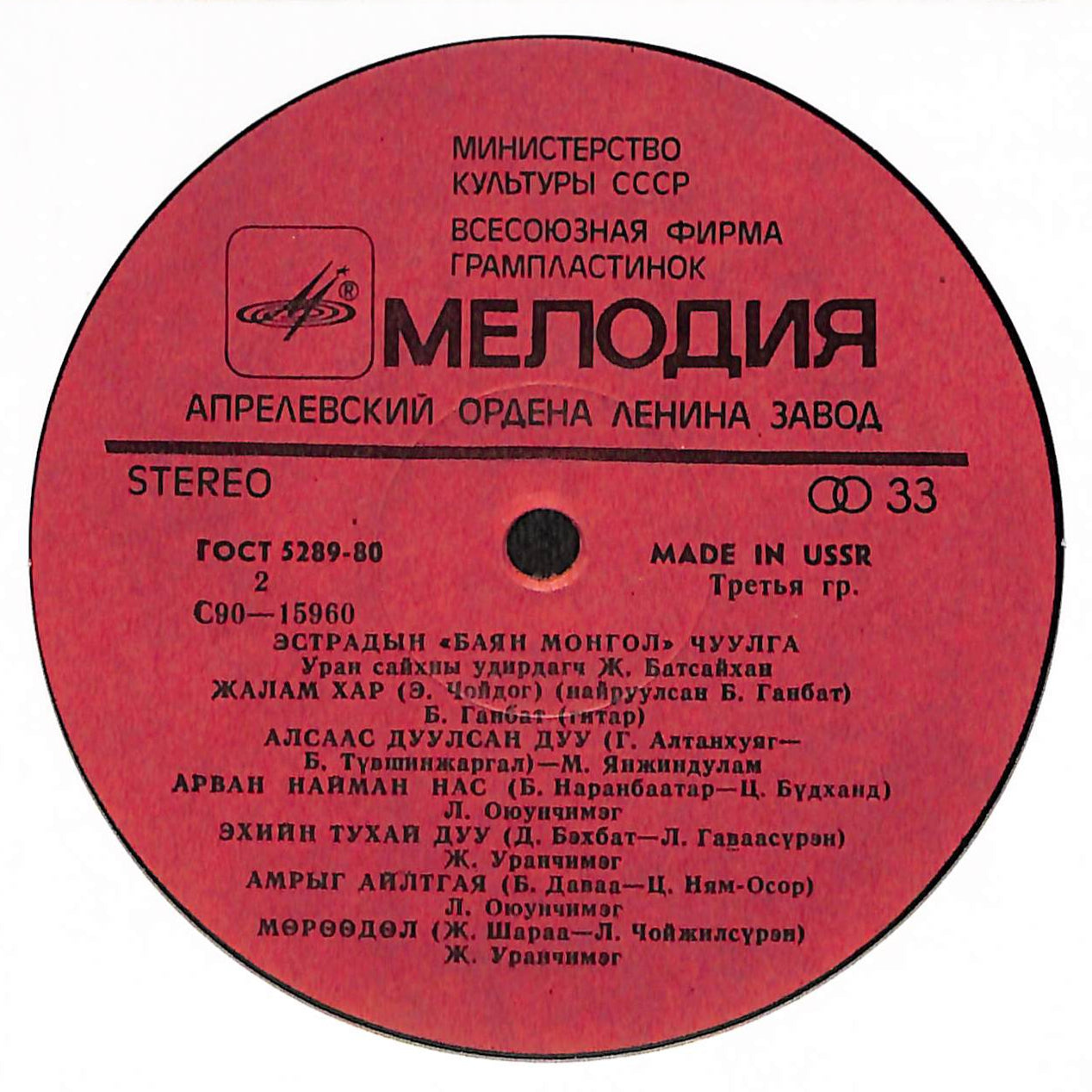The Bayan Mongol Variety Group