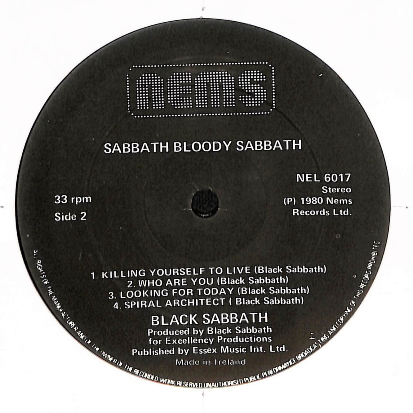 Sabbath Bloody Sabbath