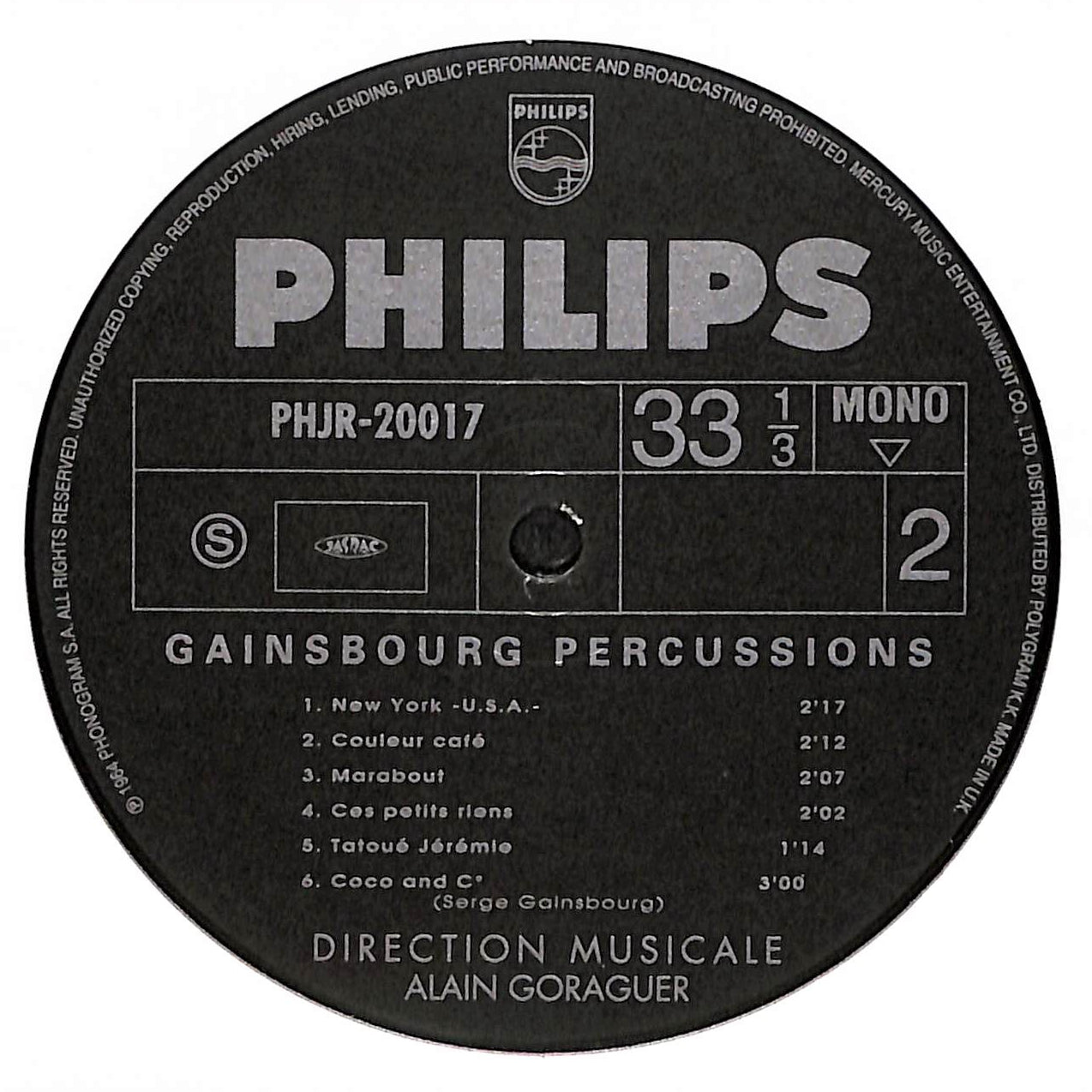 Gainsbourg Percussions