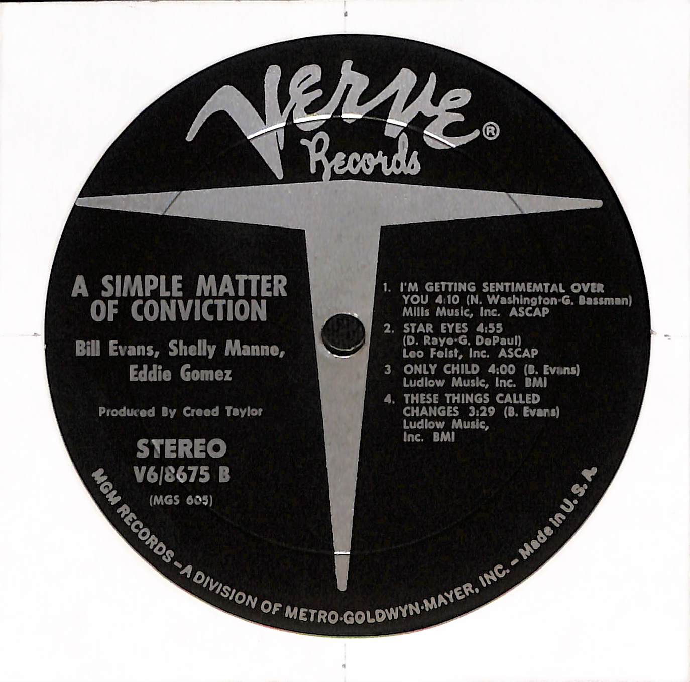 A Simple Matter Of Conviction