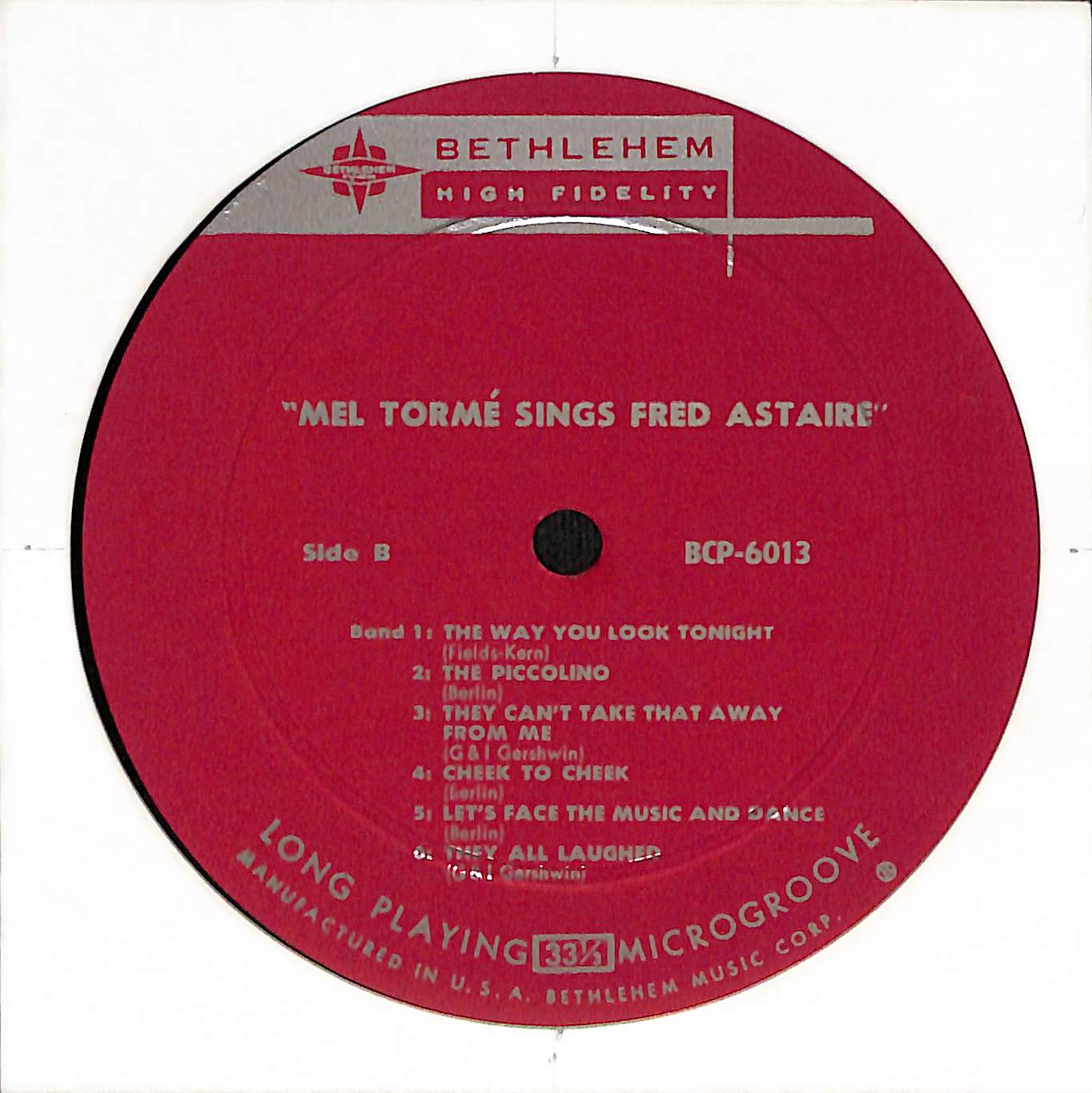 Mel Tormé Sings Fred Astaire