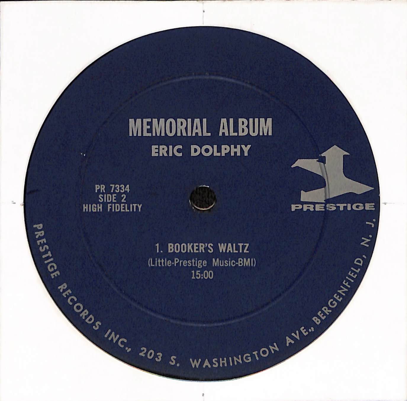 Memorial Album Recorded Live At The Five Spot
