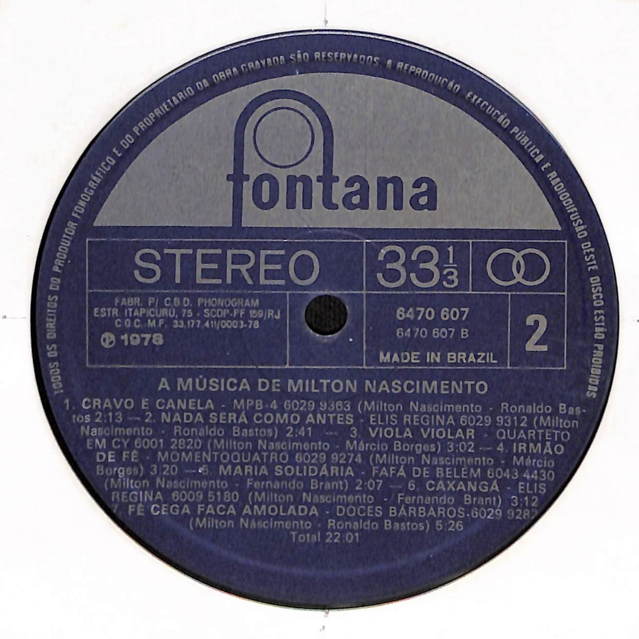 A Música De Milton Nascimento