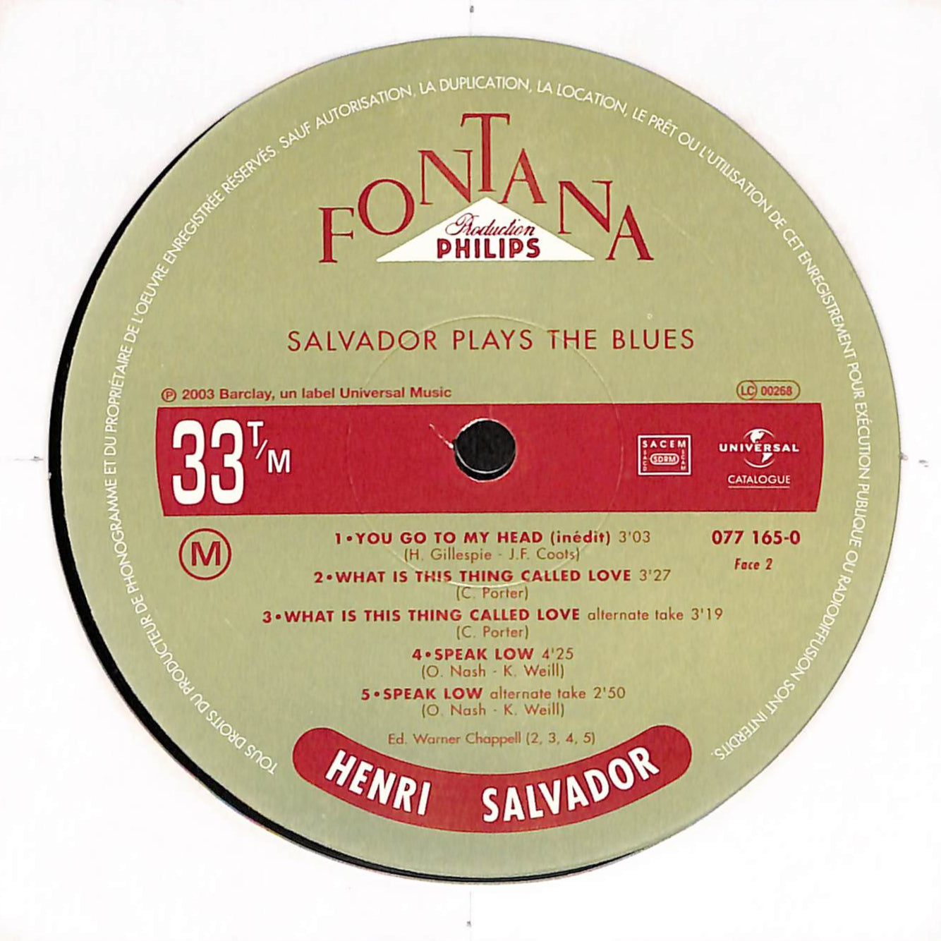 Salvador Plays The Blues