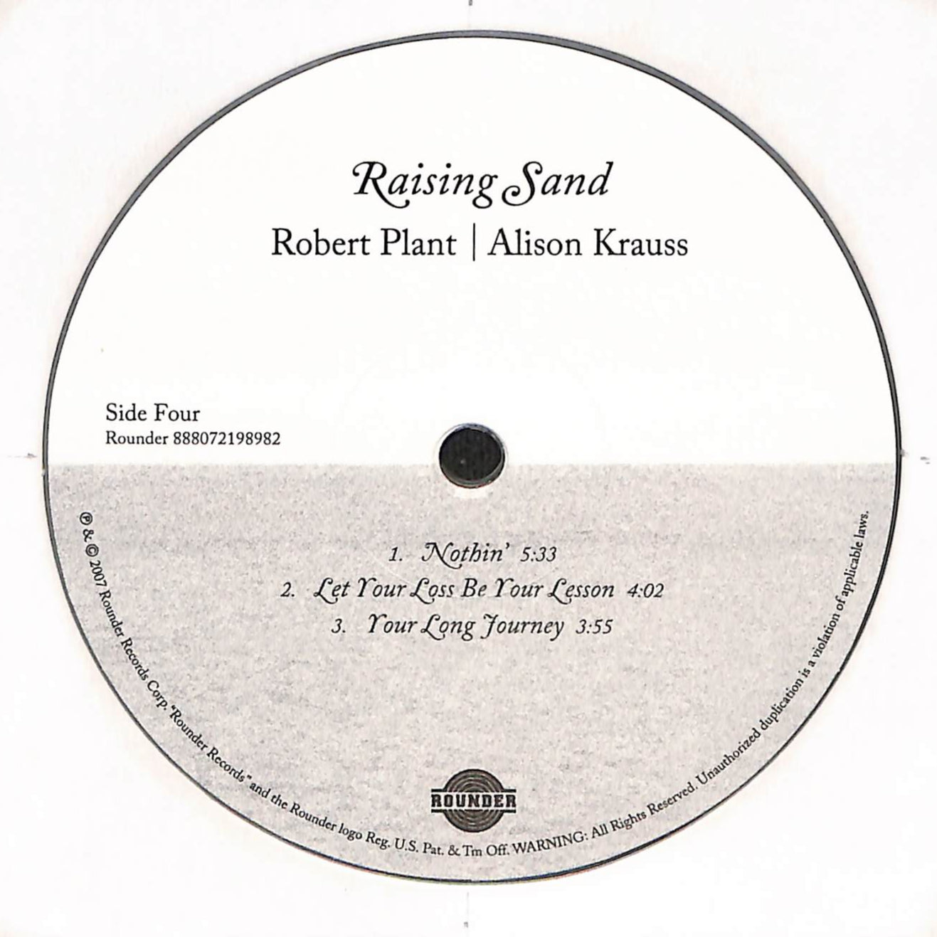 Raising Sand