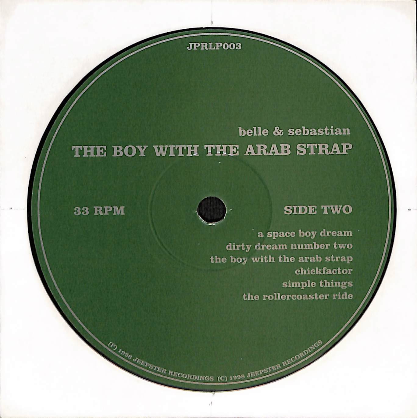 The Boy With The Arab Strap