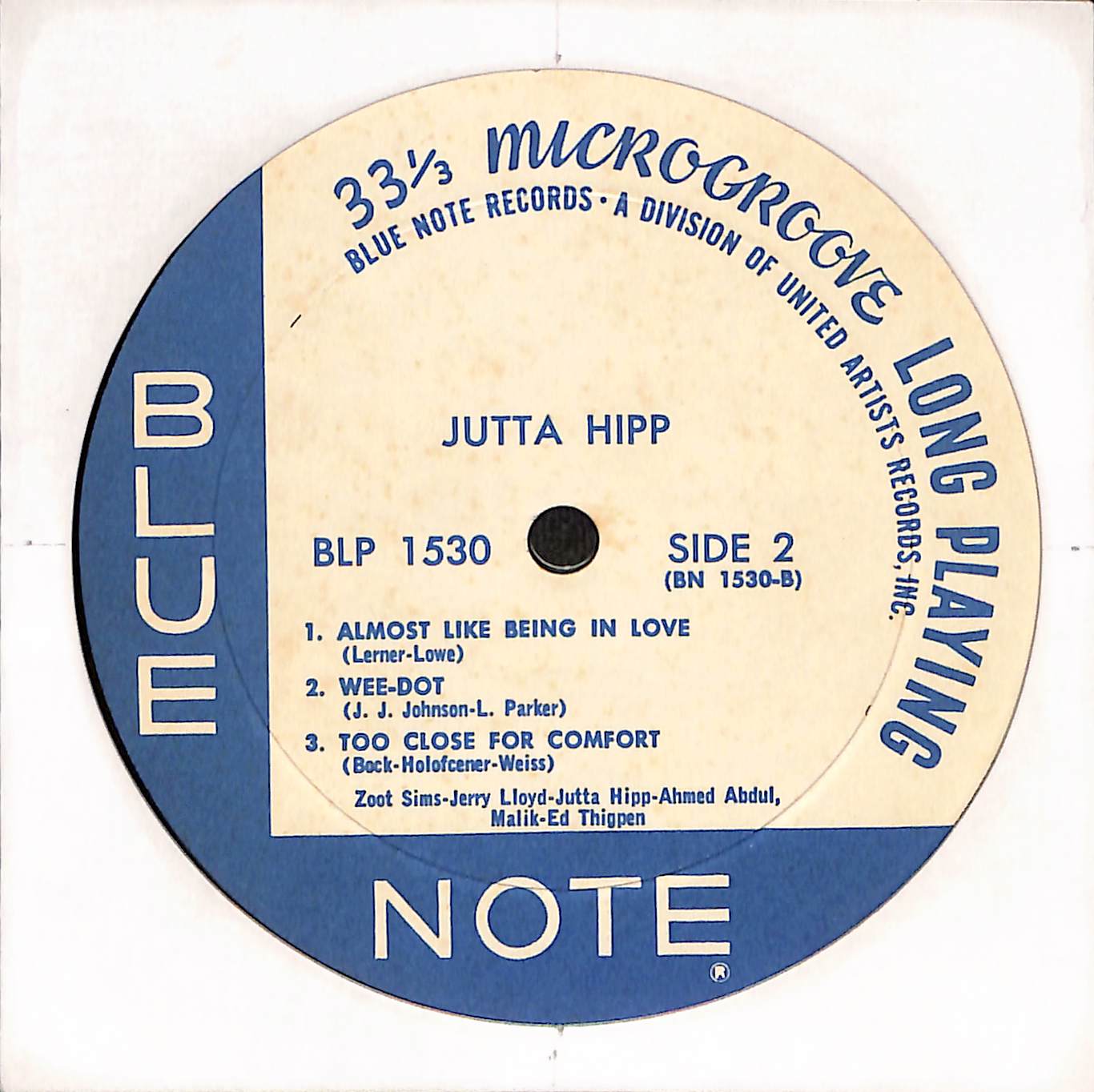 Jutta Hipp With Zoot Sims