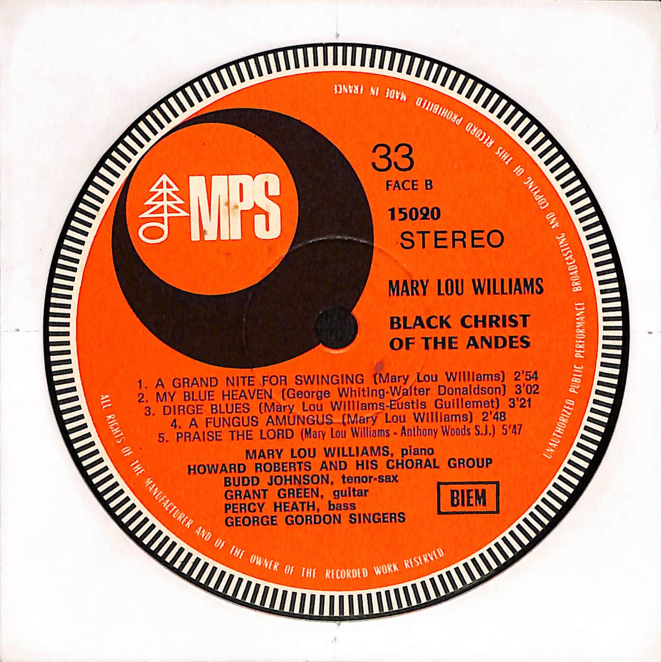 Black Christ Of The Andes