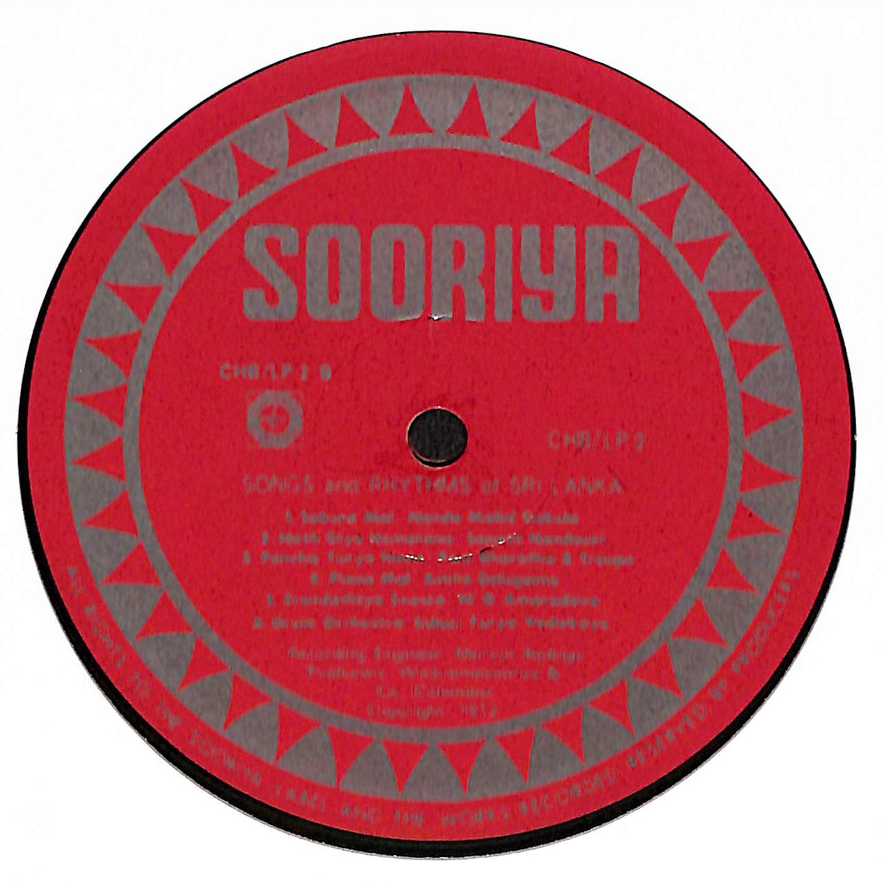 Songs & Rhythms Of Sri Lanka