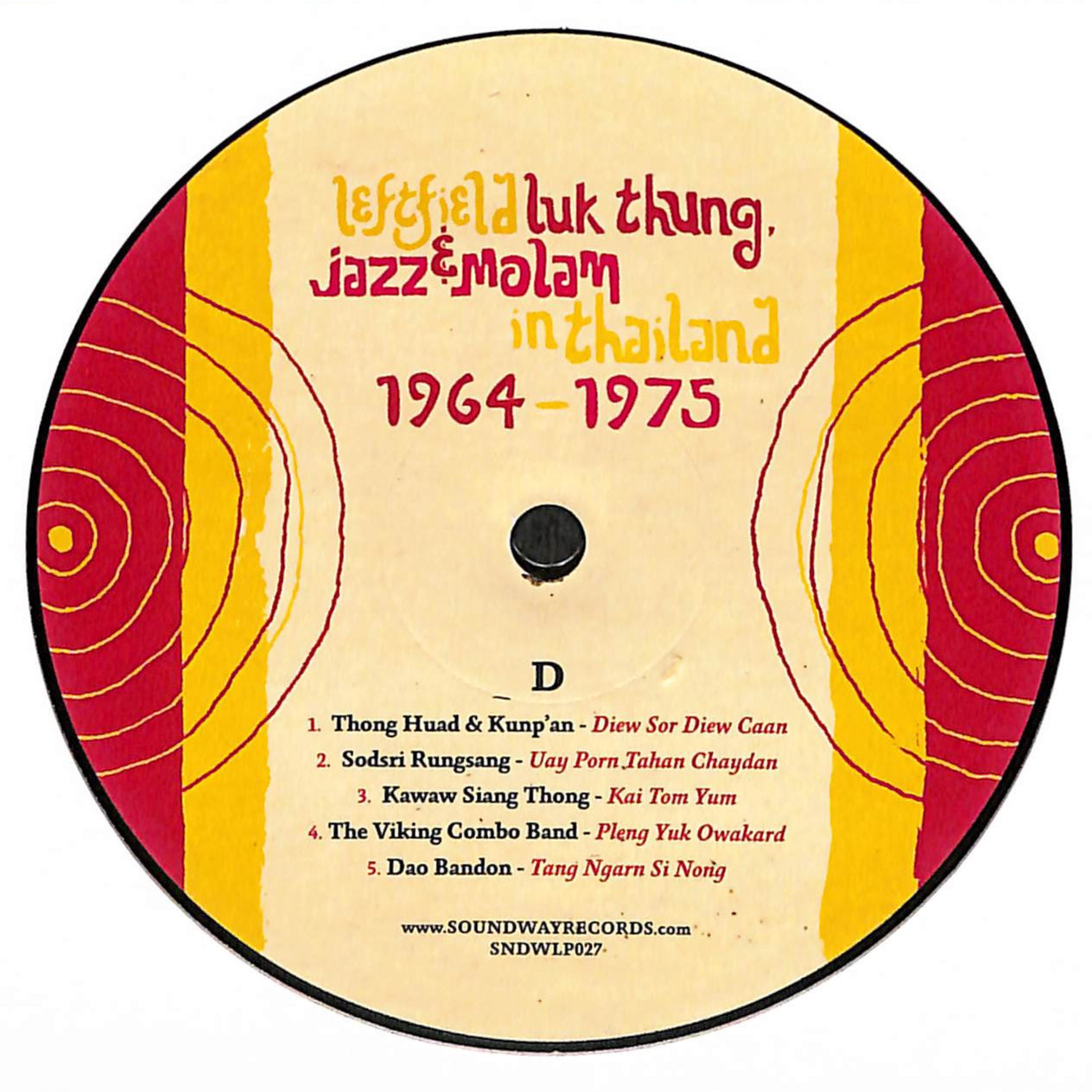The Sound Of Siam (Leftfield Luk Thung, Jazz & Molam In Thailand 1964-1975)