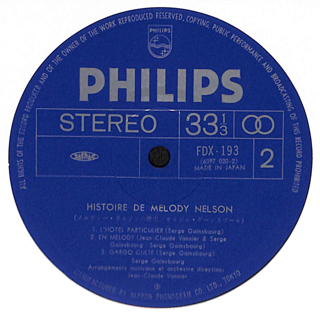 Histoire De Melody Nelson