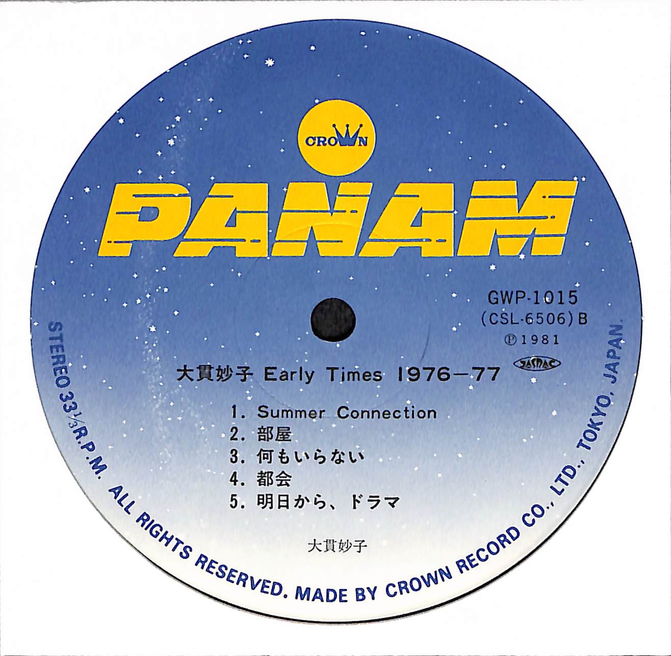 Early Times 1976-77