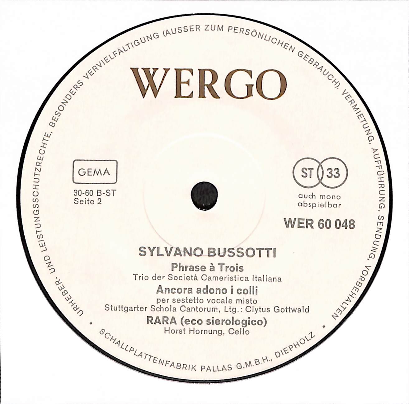 Il Nudo / Phrase À Trois / Ancora Odono I Colli / Rara