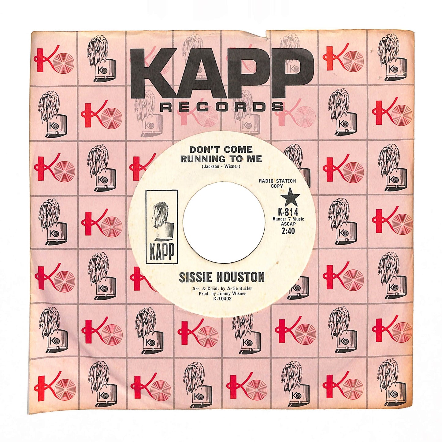 Don’t Come Running To Me / One Broken Heart For Sale