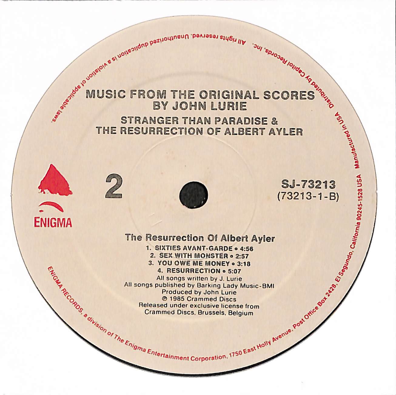 Stranger Than Paradise And The Resurrection Of Albert Ayler