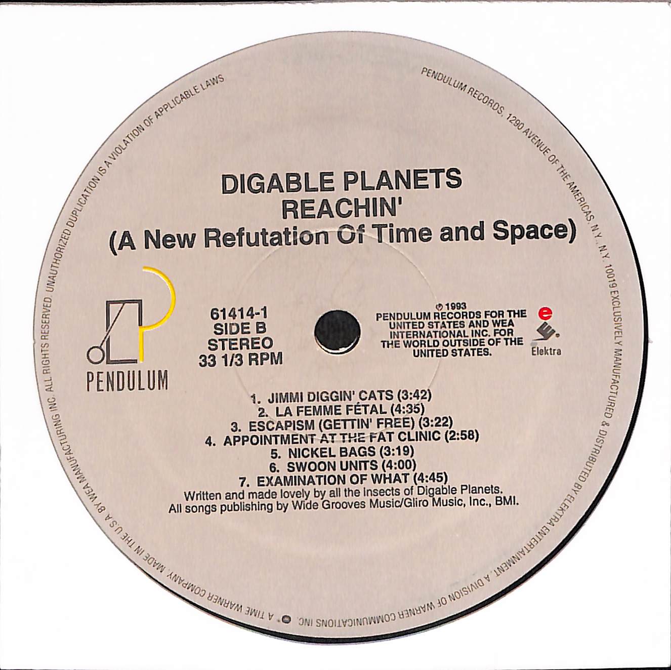 Reachin' (A New Refutation Of Time And Space)