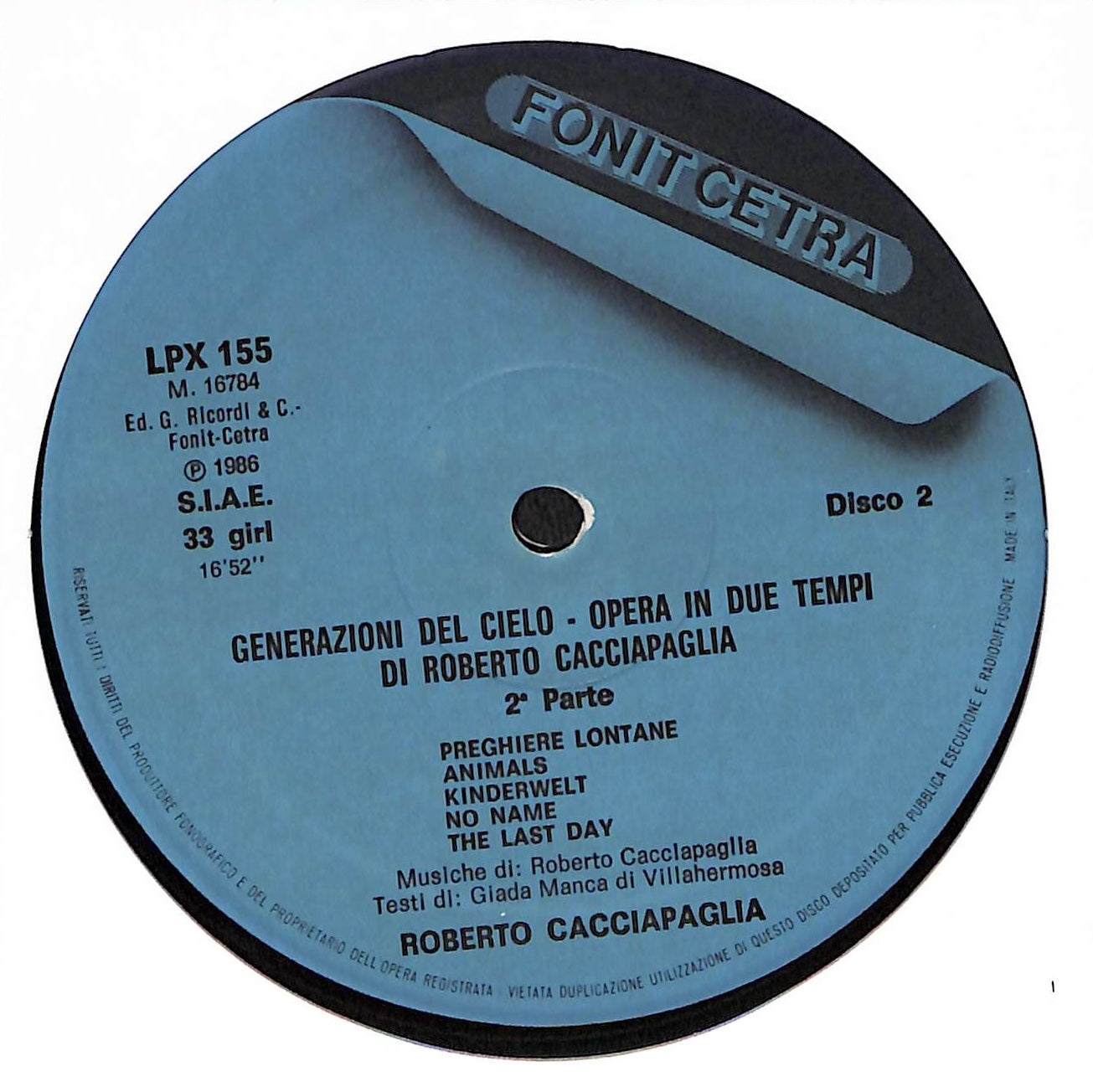 Generazioni Del Cielo