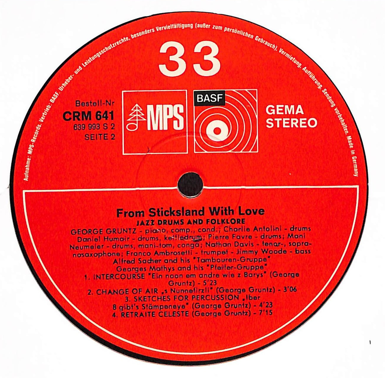 Drums And Folklore: From Sticksland With Love