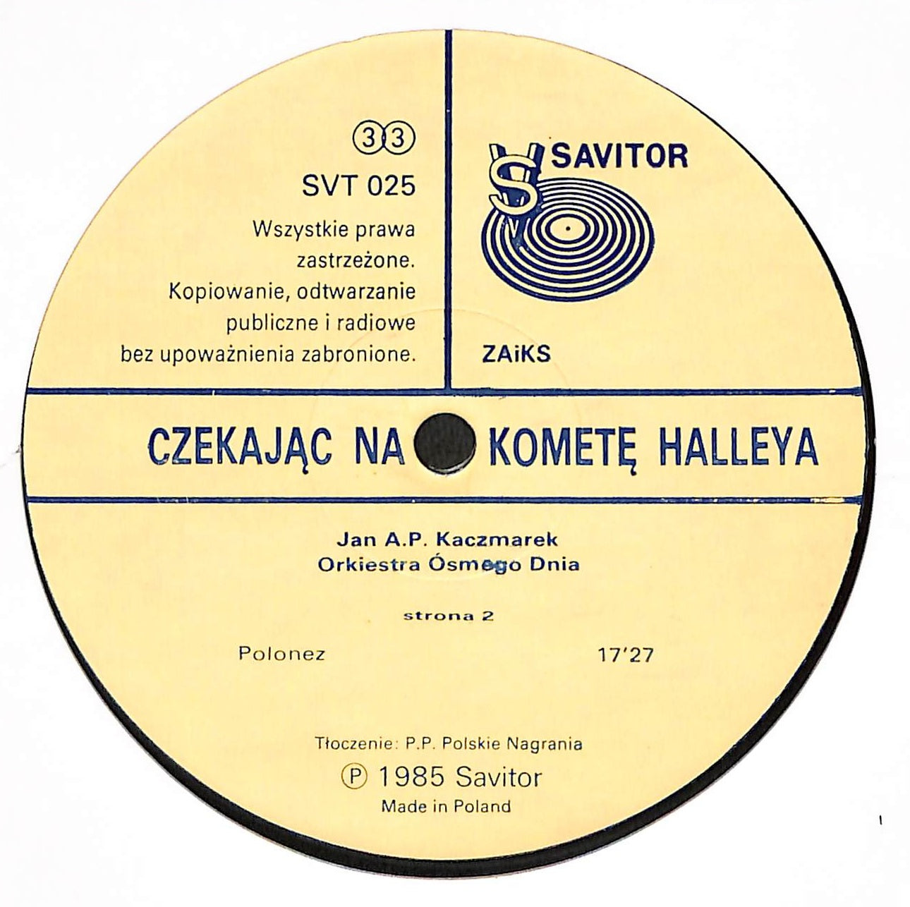 Czekając Na Kometę Halleya