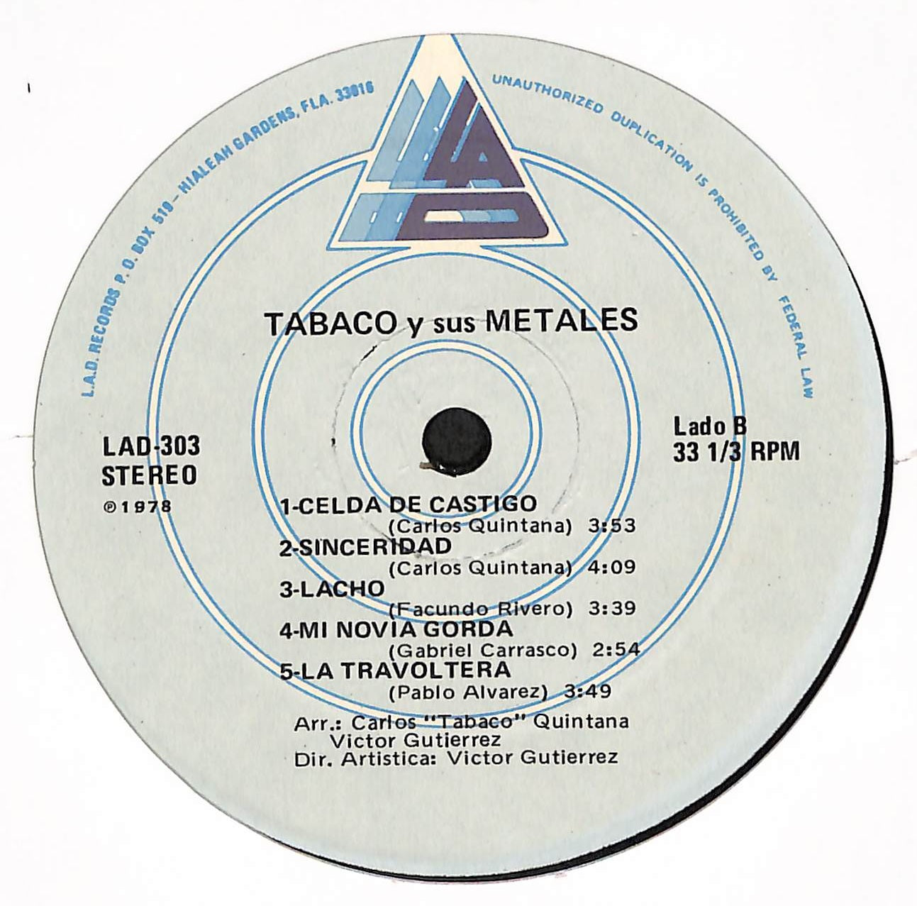 Tabaco Y Sus Metales