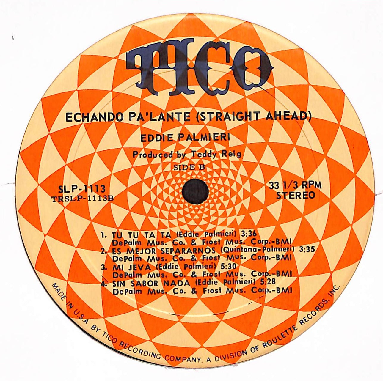 Echando Pa'lante (Straight Ahead)